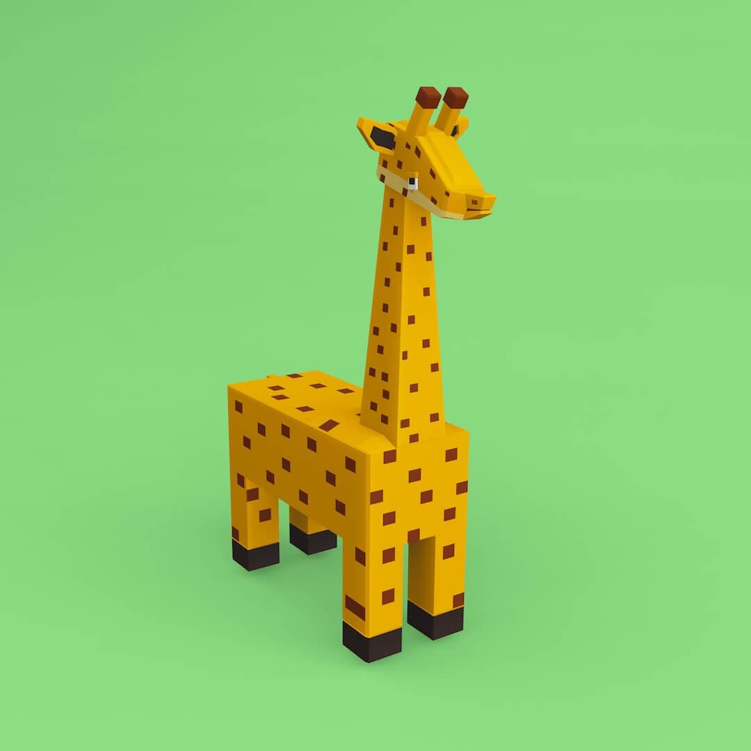 Example picture of the Giraffe species
